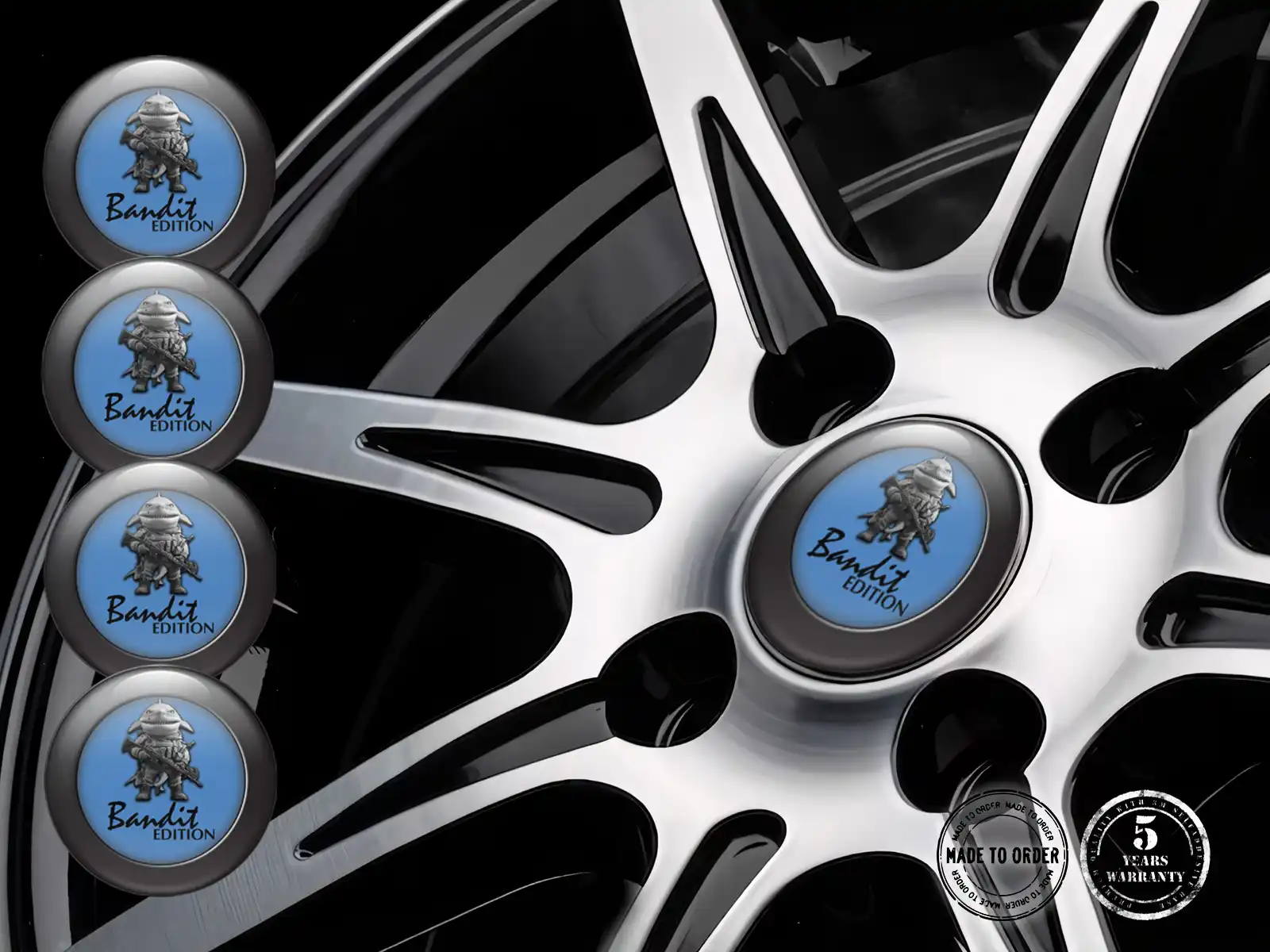 Wheel Badge Logo Ultimate Thunderbolt Velocity Prism